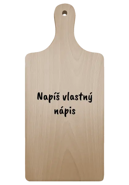 Doštička Vlastný nápis