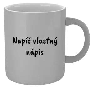 Hrnček metalický Vlastný nápis