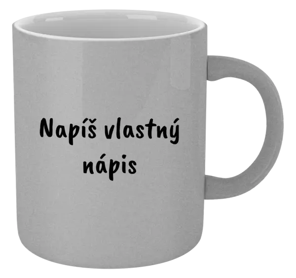 Hrnček metalický Vlastný nápis