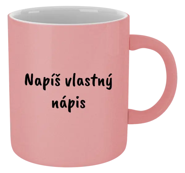 Hrnček metalický Vlastný nápis