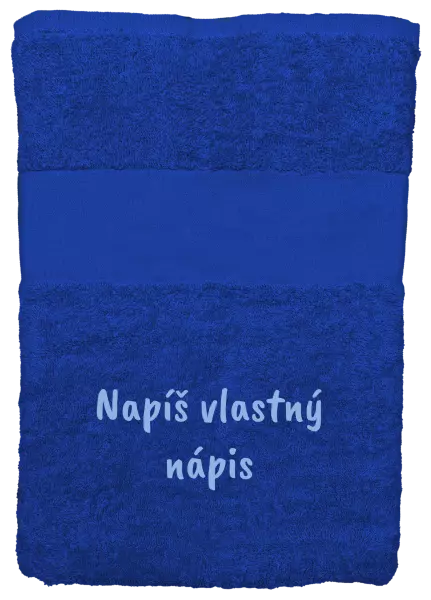 Osuška (100x150 cm) Vlastný nápis