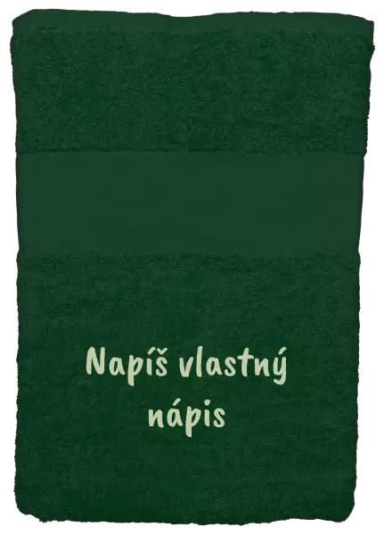 Osuška (100x150 cm) Vlastný nápis