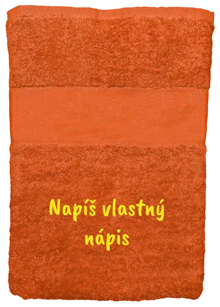 Osuška (100x150 cm) Vlastný nápis