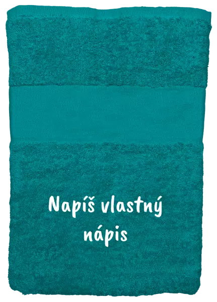 Osuška (100x150 cm) Vlastný nápis