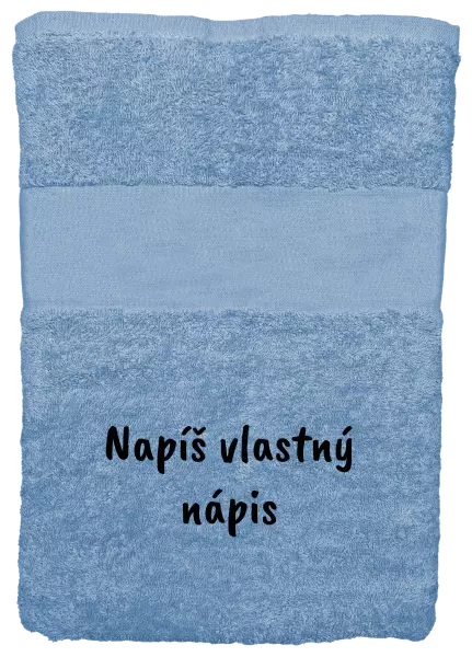 Osuška (100x150 cm) Vlastný nápis