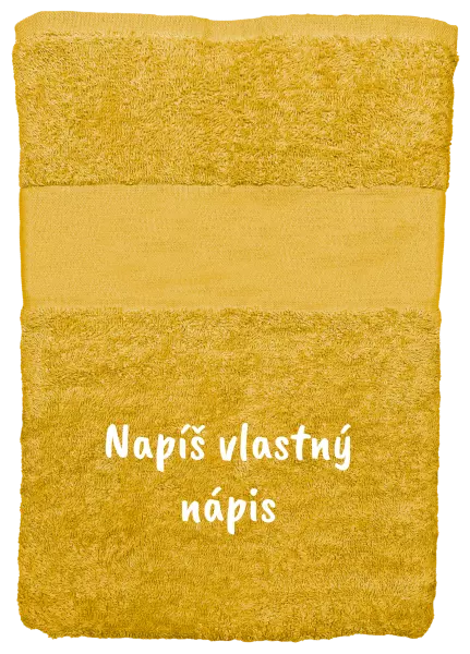 Osuška (100x150 cm) Vlastný nápis