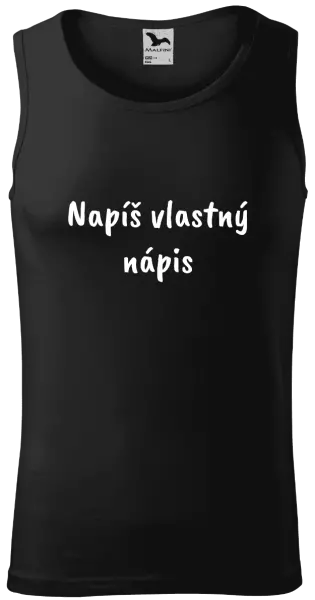 Pánske tielko Vlastný nápis