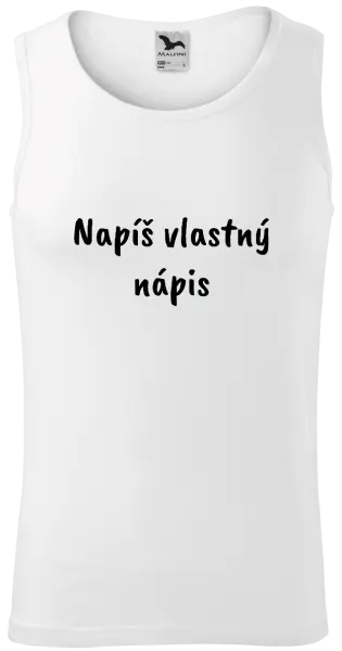 Pánske tielko Vlastný nápis