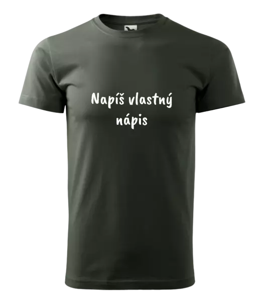 Pánske tričko Vlastný nápis