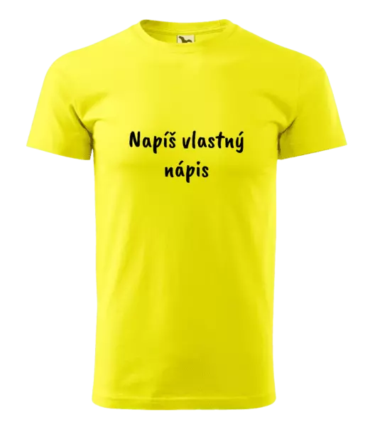Pánske tričko Vlastný nápis