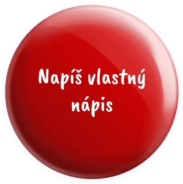 Placka Vlastný nápis