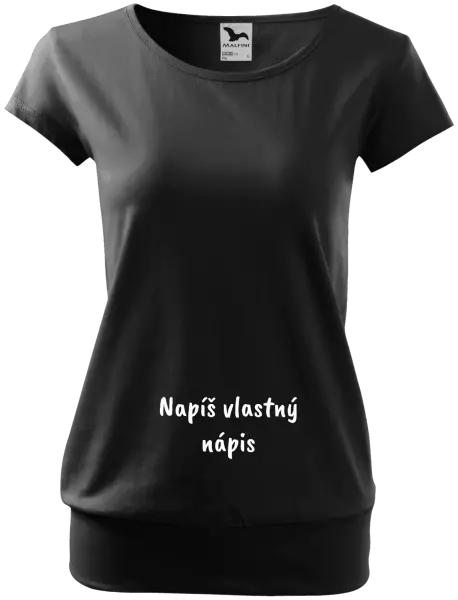 Tehotenské tričko Vlastný nápis