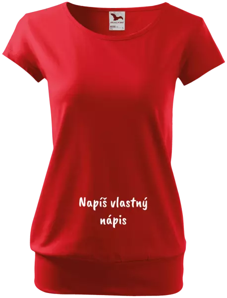 Tehotenské tričko Vlastný nápis