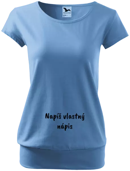 Tehotenské tričko Vlastný nápis