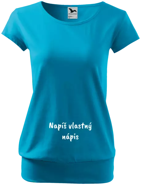 Tehotenské tričko Vlastný nápis