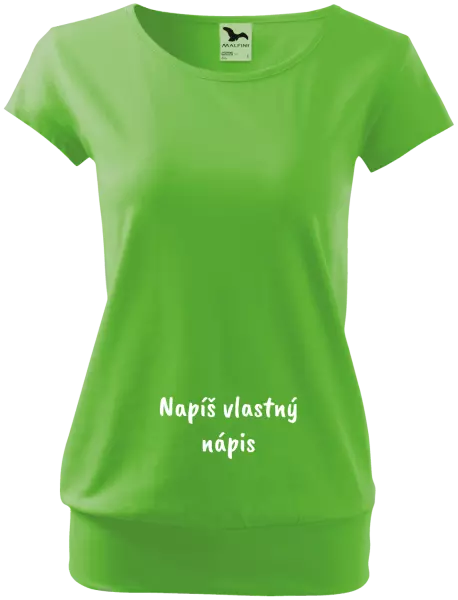 Tehotenské tričko Vlastný nápis