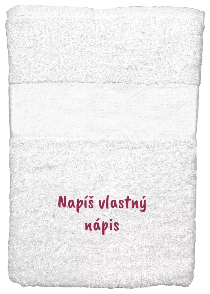 Uterák (50x100 cm) Vlastný nápis