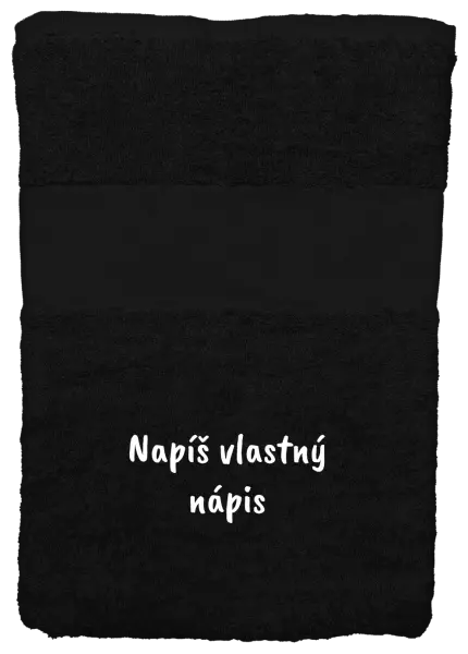 Uterák (50x100 cm) Vlastný nápis