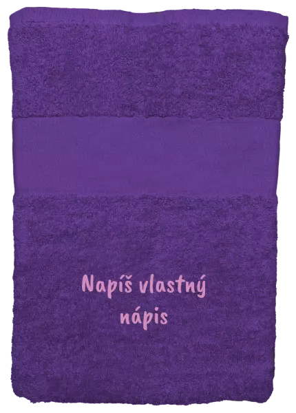 Uterák (50x100 cm) Vlastný nápis