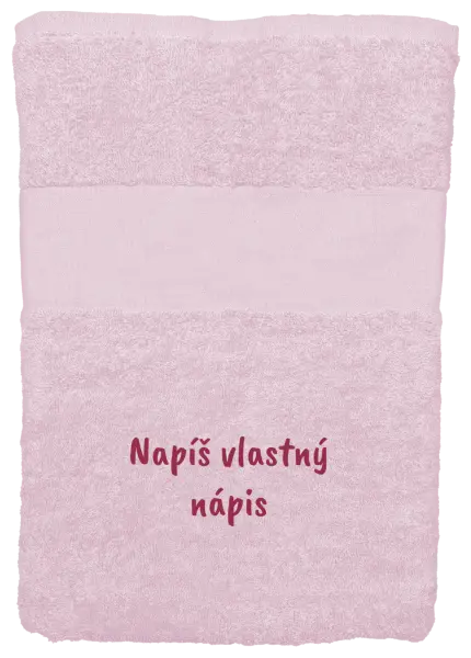 Uterák (50x100 cm) Vlastný nápis