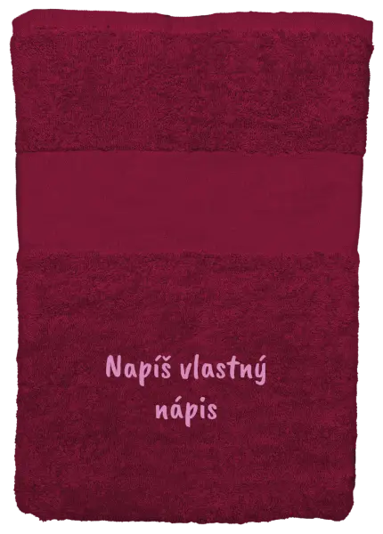 Uterák (50x100 cm) Vlastný nápis