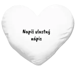 Vankúš Vlastný nápis