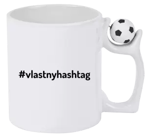 Hrnček Vlastný hashtag