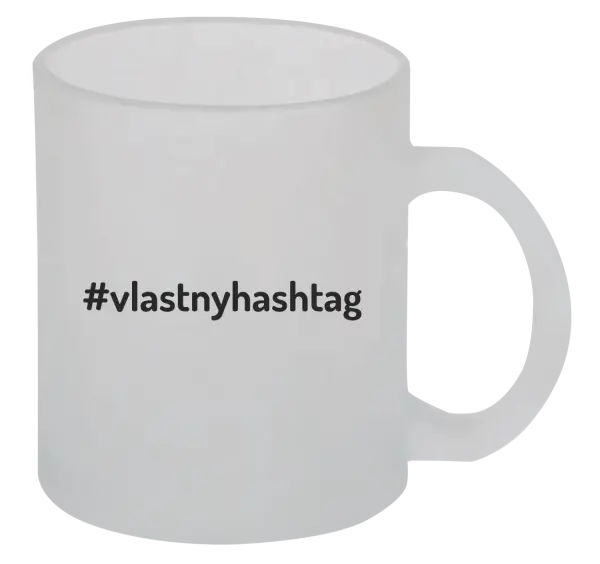 Hrnček Vlastný hashtag