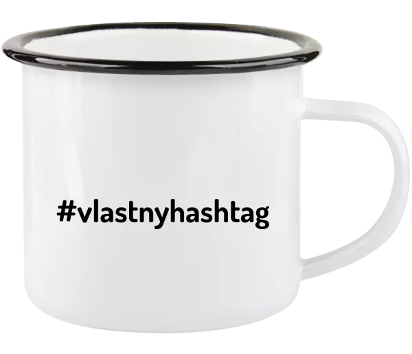 Plecháčik Vlastný hashtag