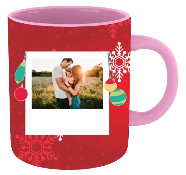  Snehové vločky na červenom pozadí