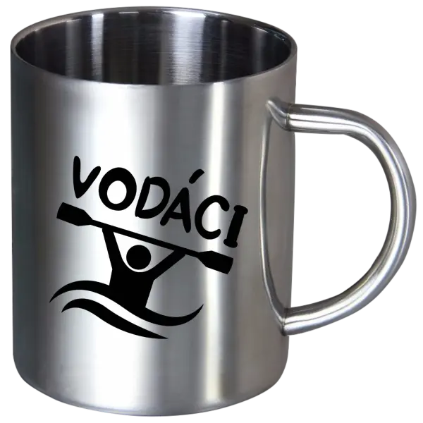 Nerezový hrnček Vodáci