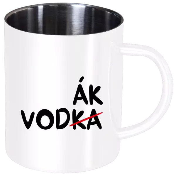 Nerezový hrnček Vodák