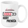 Hrnček Vodka hory prenáša