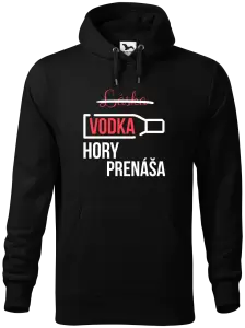 Pánska mikina Vodka hory prenáša