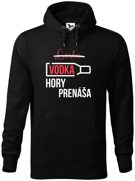 Pánska mikina Vodka hory prenáša