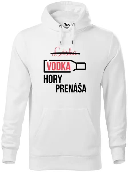 Pánska mikina Vodka hory prenáša