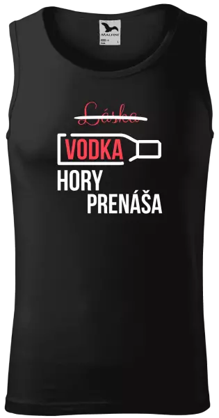 Pánske tielko Vodka hory prenáša