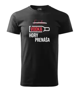 Pánske tričko Vodka hory prenáša