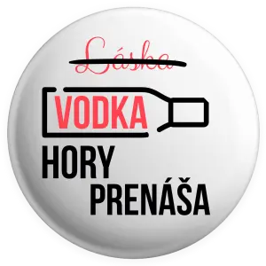 Placka Vodka hory prenáša