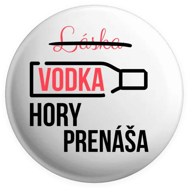 Placka Vodka hory prenáša