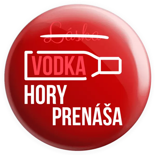 Placka Vodka hory prenáša