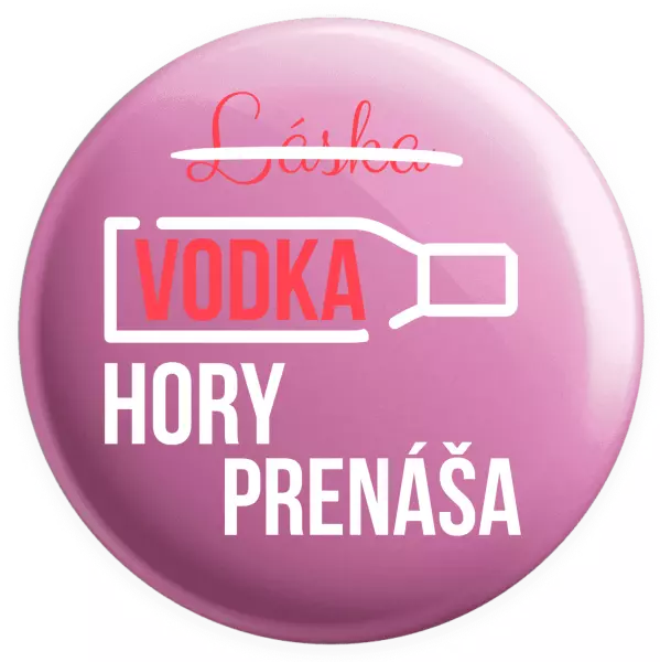 Placka Vodka hory prenáša