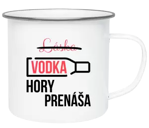 Plecháčik Vodka hory prenáša