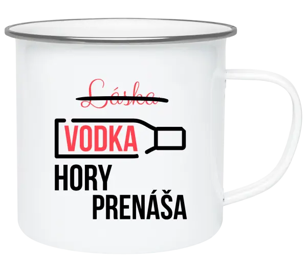 Plecháčik Vodka hory prenáša