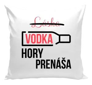 Vankúš Vodka hory prenáša