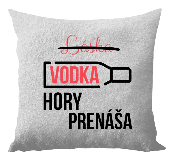 Vankúš Vodka hory prenáša