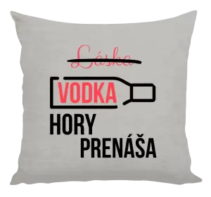 Vankúš Vodka hory prenáša