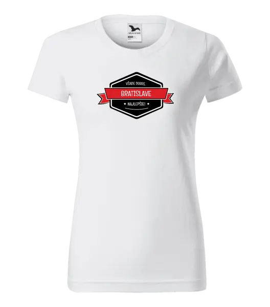 Dámske tričko Všade dobre v... najlepšie