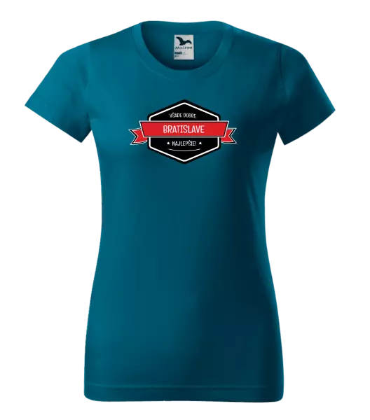 Dámske tričko Všade dobre v... najlepšie