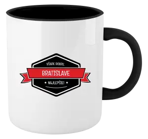 Hrnček  Všade dobre v... najlepšie